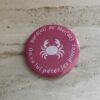 Badge fond rose - Thumbnail Image 1